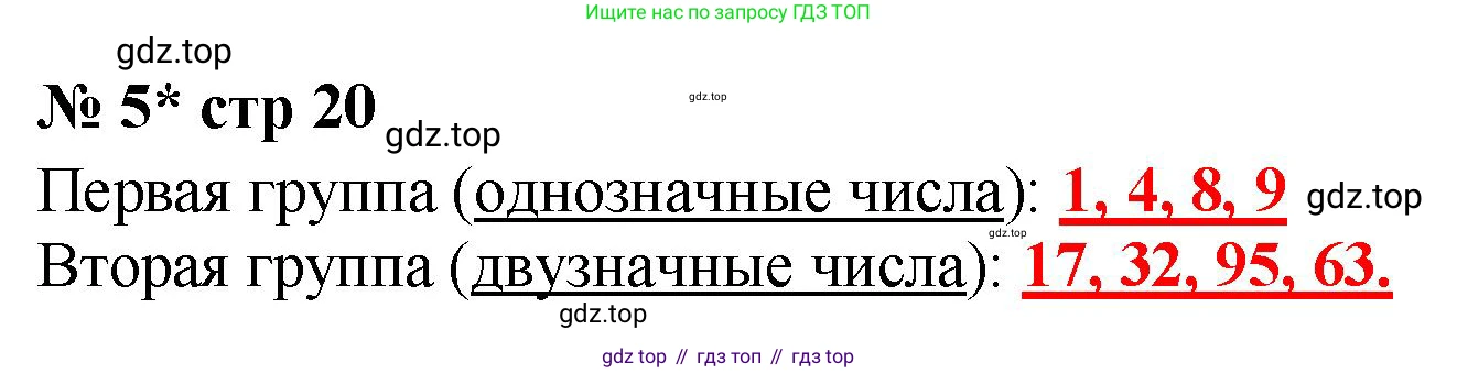 Математика, 2 класс Тетрадь учебных достижений, автор: Волкова Светлана Ивановна, издательство Просвещение, Москва, 2023, белого цвета, страница 20, номер 5, Решение