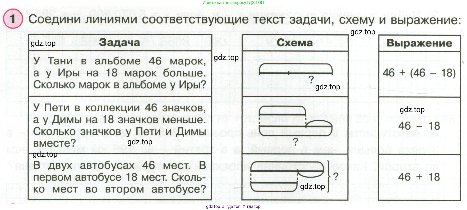 Математика, 3 класс рабочая тетрадь, автор: Петерсон Людмила Георгиевна, издательство Просвещение, Москва, 2020, салатового цвета, Часть 2, страница 8, номер 1, Условие