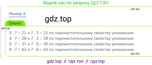 Математика, 3 класс Учебник, авторы: Дорофеев Георгий Владимирович, Миракова Татьяна Николаевна, Бука Татьяна Борисовна, издательство Просвещение, Москва, 2019 - 2023, белого цвета, Часть 2, страница 4, номер 2, Решение 1