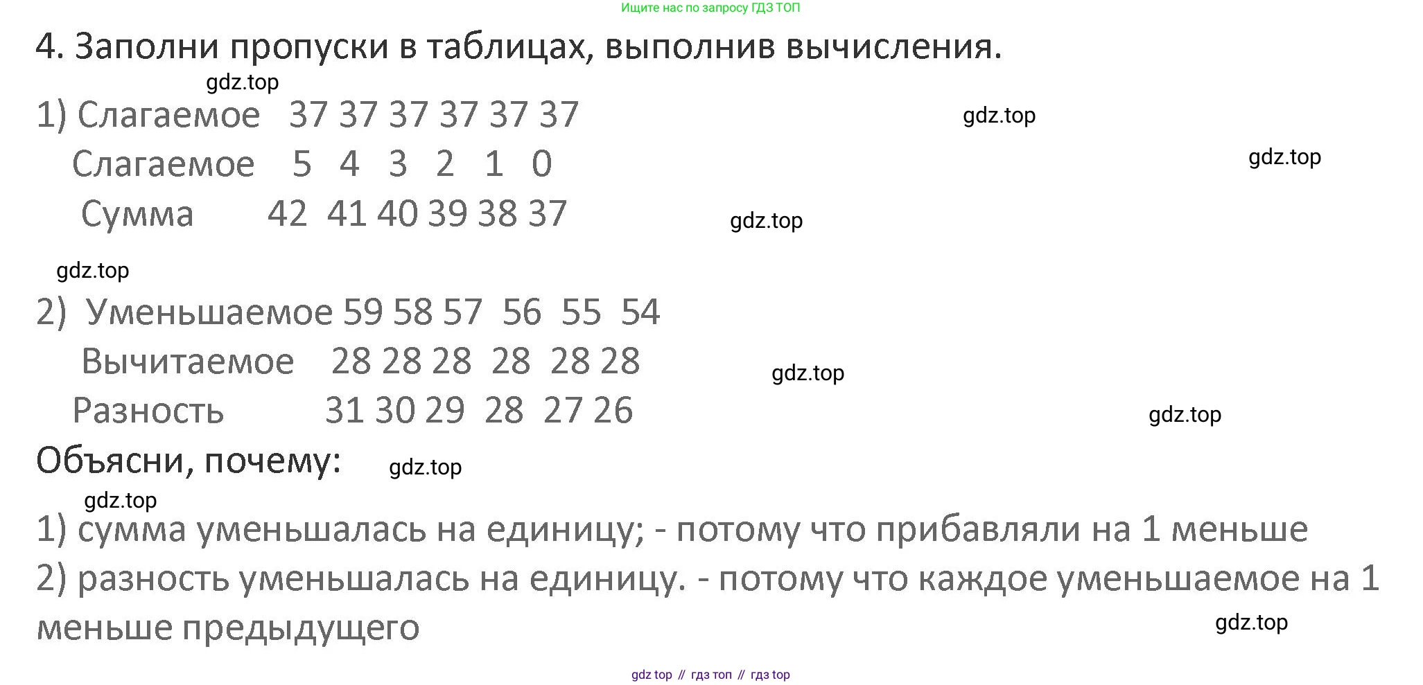 Математика, 3 класс Учебник, авторы: Дорофеев Георгий Владимирович, Миракова Татьяна Николаевна, Бука Татьяна Борисовна, издательство Просвещение, Москва, 2019 - 2023, белого цвета, Часть 1, страница 38, номер 4, Решение 2