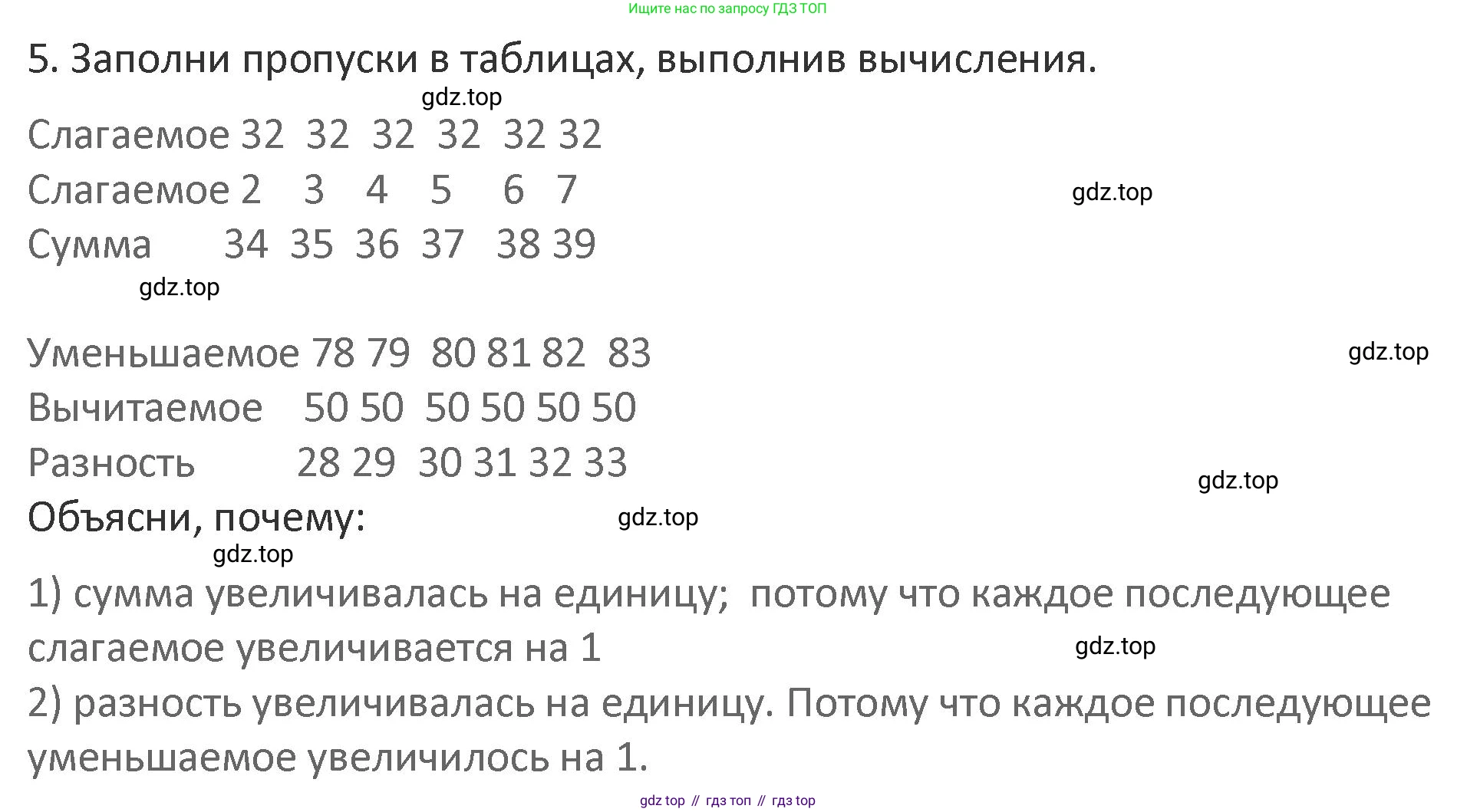 Математика, 3 класс Учебник, авторы: Дорофеев Георгий Владимирович, Миракова Татьяна Николаевна, Бука Татьяна Борисовна, издательство Просвещение, Москва, 2019 - 2023, белого цвета, Часть 1, страница 9, номер 5, Решение 2