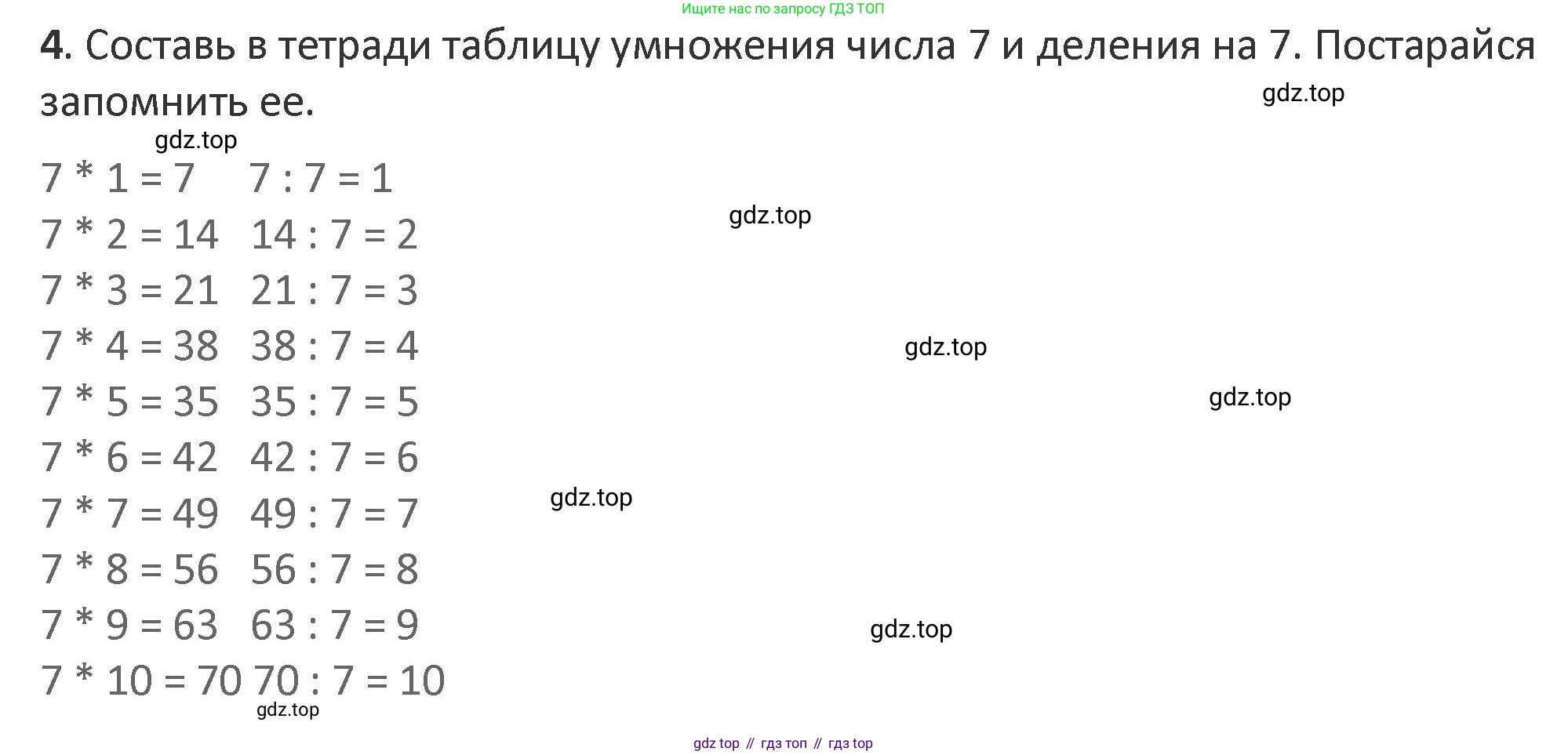 Математика, 3 класс Учебник, авторы: Дорофеев Георгий Владимирович, Миракова Татьяна Николаевна, Бука Татьяна Борисовна, издательство Просвещение, Москва, 2019 - 2023, белого цвета, Часть 2, страница 4, номер 4, Решение 2