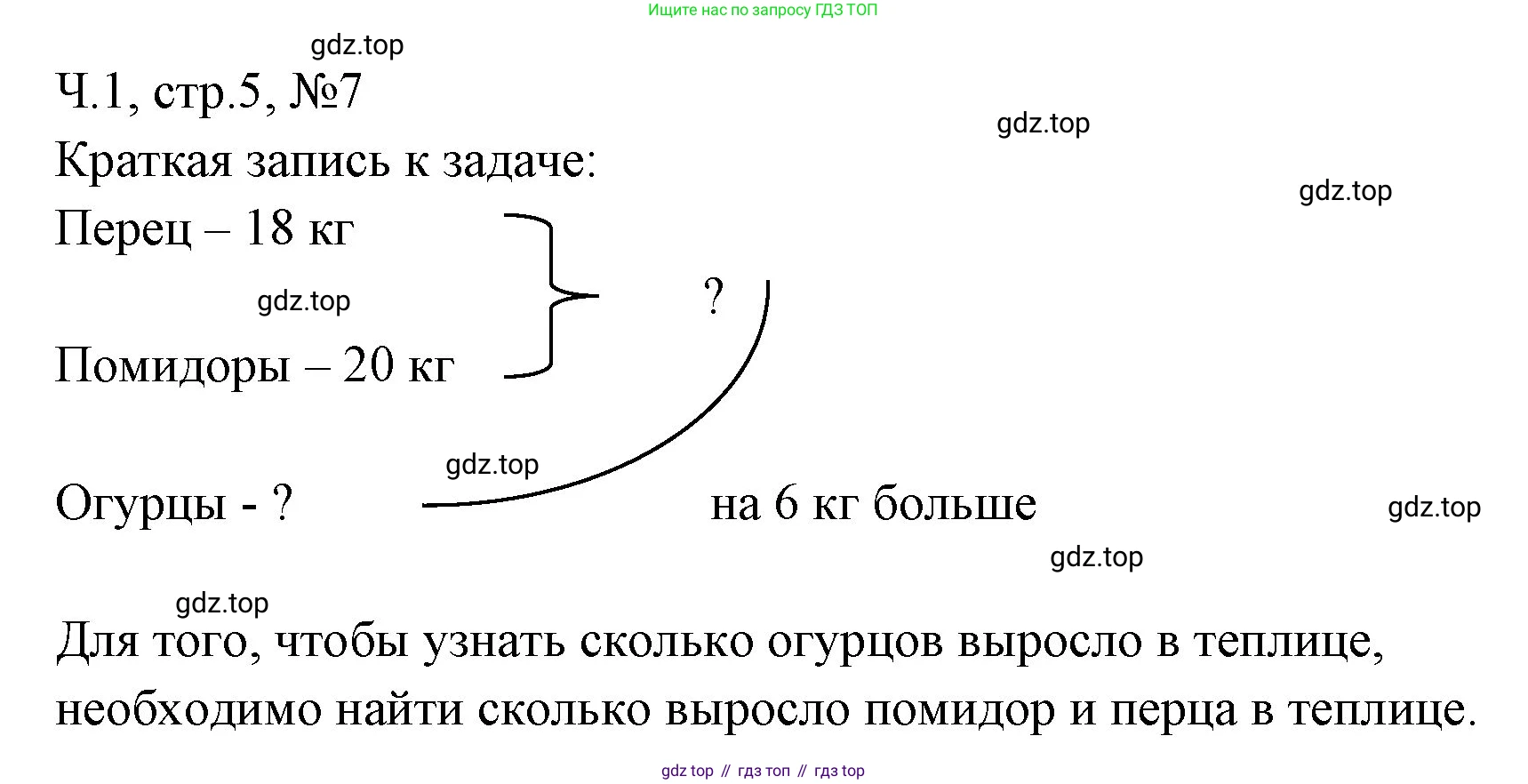 Математика, 3 класс рабочая тетрадь, авторы: Моро Мария Игнатьевна, Волкова Светлана Ивановна, издательство Просвещение, Москва, 2024, белого цвета, Часть 1, страница 5, Решение