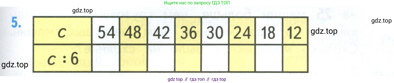 ГДЗ Математика, 3 класс Учебник, авторы: Моро Мария Игнатьевна, Бантова Мария Александровна, Бельтюкова Галина Васильевна, Волкова Светлана Ивановна, Степанова Светлана Вячеславовна, издательство Просвещение, Москва, 2023, белого цвета, Часть 1, страница 39, номер 5, Условие