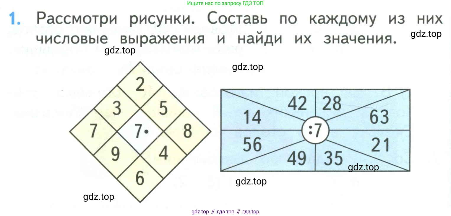 ГДЗ Математика, 3 класс Учебник, авторы: Моро Мария Игнатьевна, Бантова Мария Александровна, Бельтюкова Галина Васильевна, Волкова Светлана Ивановна, Степанова Светлана Вячеславовна, издательство Просвещение, Москва, 2023, белого цвета, Часть 1, страница 40, номер 1, Условие
