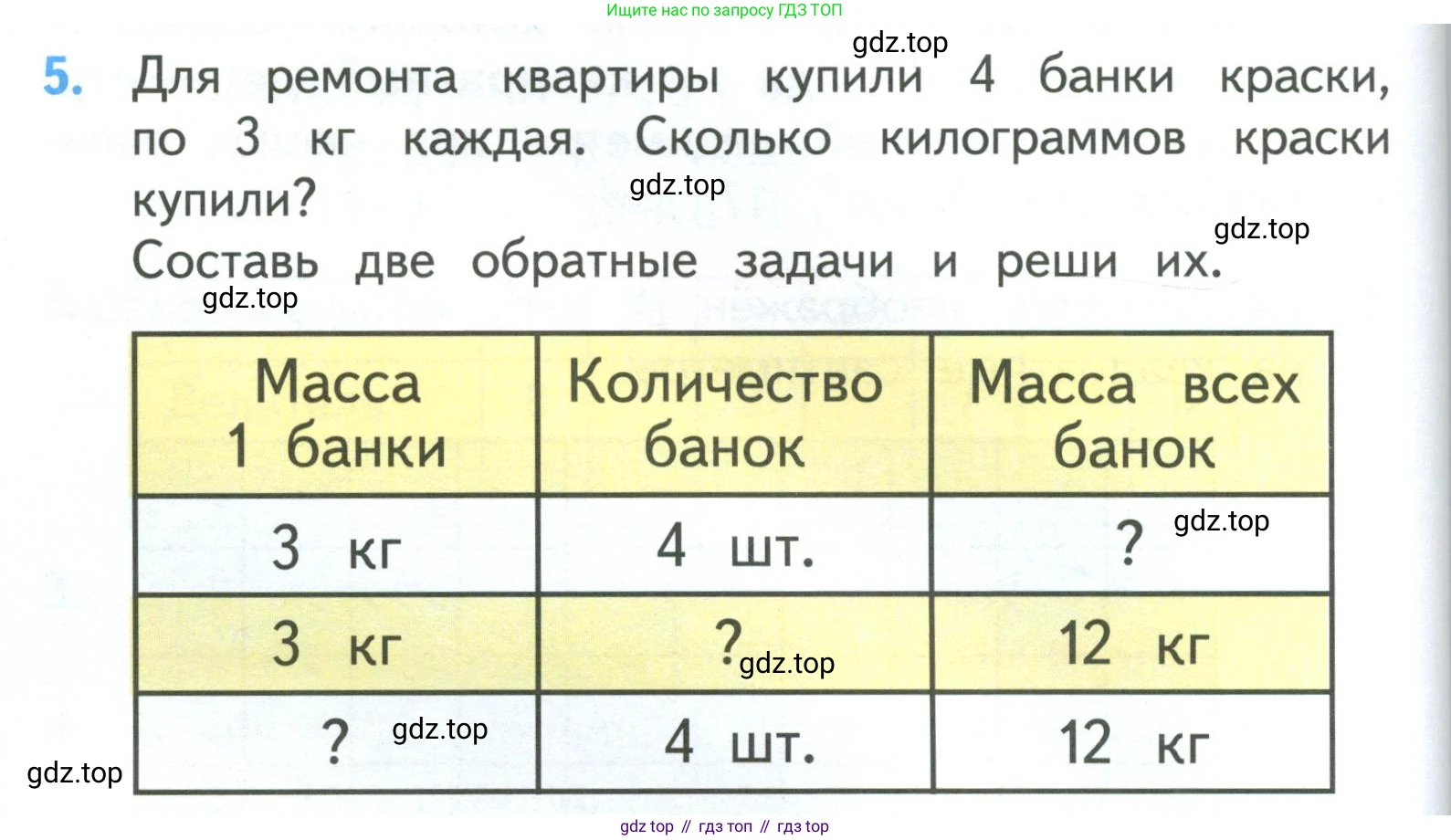 ГДЗ Математика, 3 класс Учебник, авторы: Моро Мария Игнатьевна, Бантова Мария Александровна, Бельтюкова Галина Васильевна, Волкова Светлана Ивановна, Степанова Светлана Вячеславовна, издательство Просвещение, Москва, 2023, белого цвета, Часть 1, страница 64, номер 5, Условие