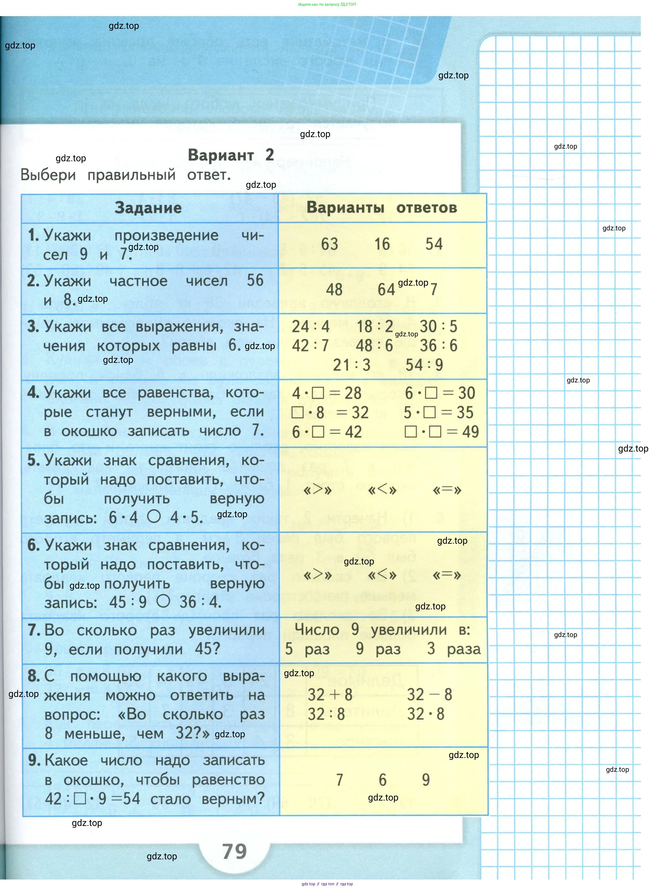 Математика, 3 класс Учебник, авторы: Моро Мария Игнатьевна, Бантова Мария Александровна, Бельтюкова Галина Васильевна, Волкова Светлана Ивановна, Степанова Светлана Вячеславовна, издательство Просвещение, Москва, 2023, белого цвета, Часть 1, страница 79