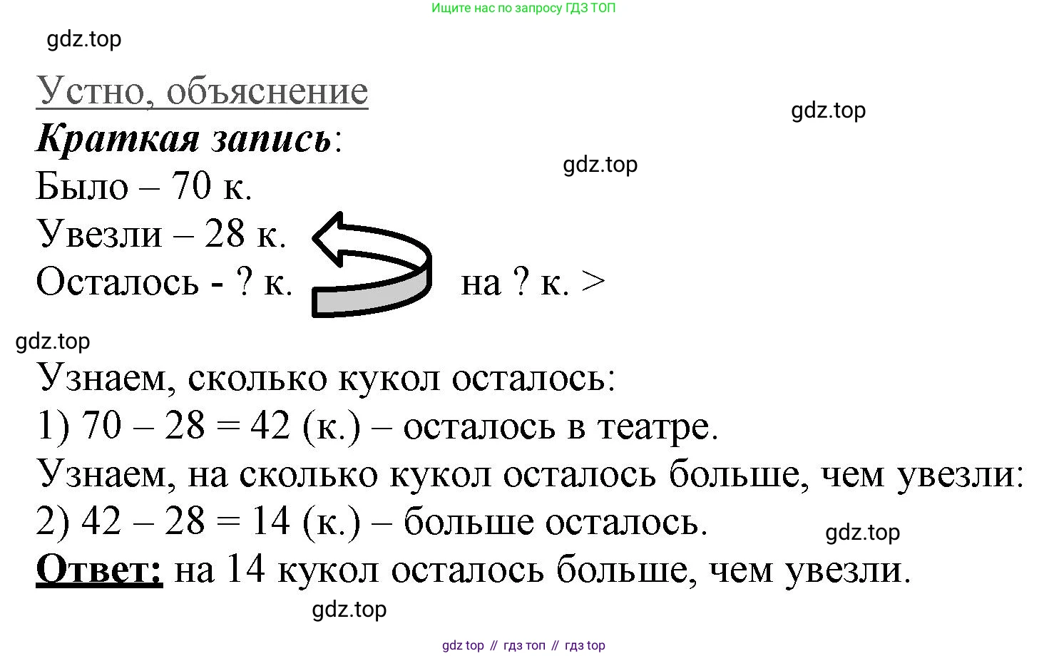 ГДЗ Математика, 3 класс Учебник, авторы: Моро Мария Игнатьевна, Бантова Мария Александровна, Бельтюкова Галина Васильевна, Волкова Светлана Ивановна, Степанова Светлана Вячеславовна, издательство Просвещение, Москва, 2023, белого цвета, Часть 1, страница 107, номер 27, Решение (продолжение 2)