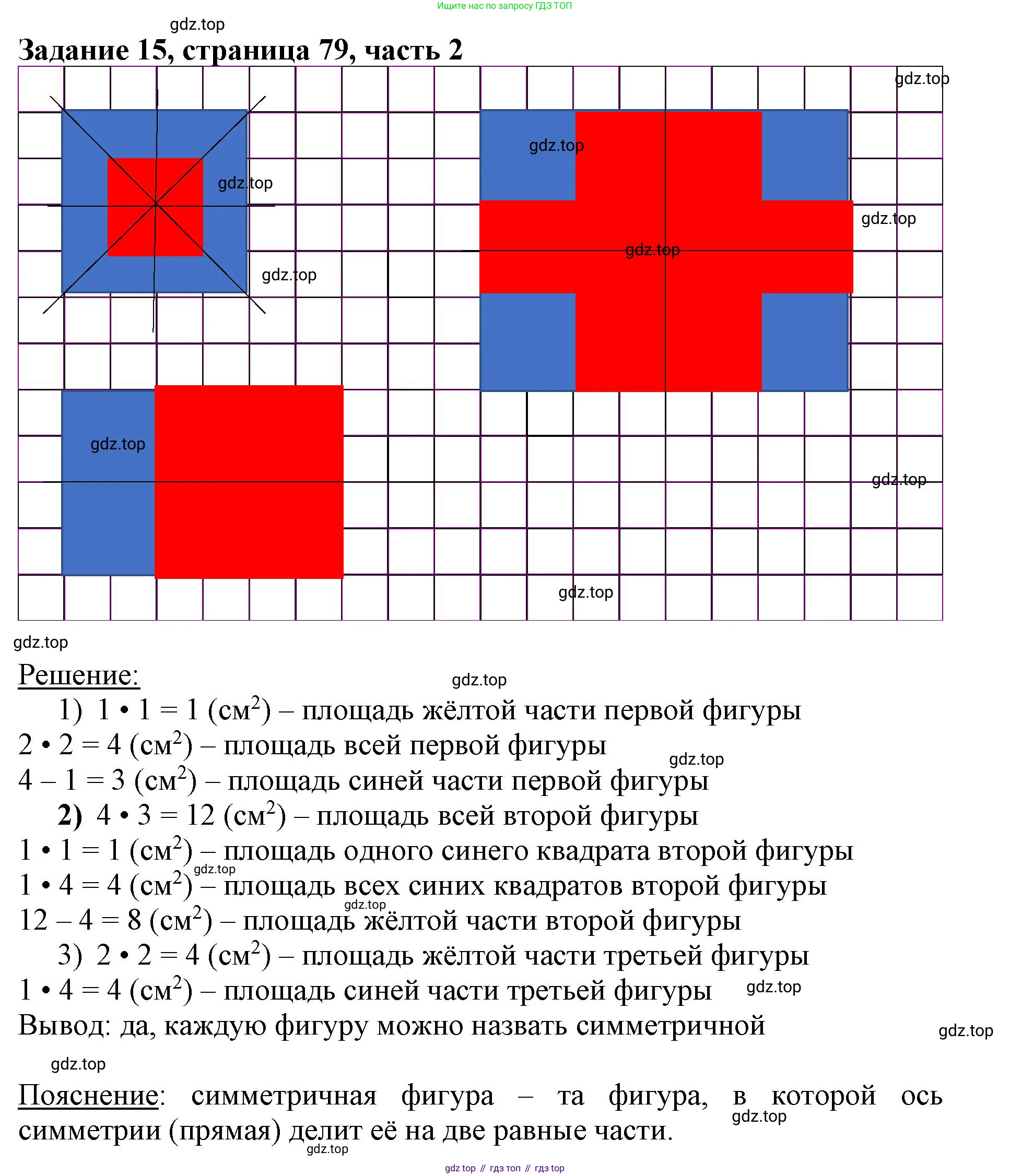 ГДЗ Математика, 3 класс Учебник, авторы: Моро Мария Игнатьевна, Бантова Мария Александровна, Бельтюкова Галина Васильевна, Волкова Светлана Ивановна, Степанова Светлана Вячеславовна, издательство Просвещение, Москва, 2023, белого цвета, Часть 2, страница 79, номер 15, Решение