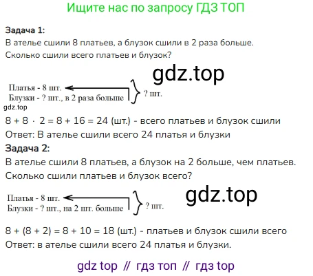 ГДЗ Математика, 3 класс Учебник, авторы: Моро Мария Игнатьевна, Бантова Мария Александровна, Бельтюкова Галина Васильевна, Волкова Светлана Ивановна, Степанова Светлана Вячеславовна, издательство Просвещение, Москва, 2023, белого цвета, Часть 1, страница 39, номер 2, Решение