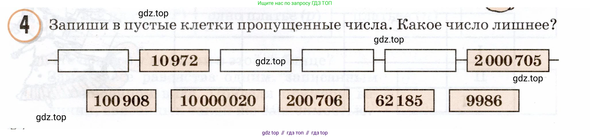 Математика, 3 класс учебное пособие - тетрадь, автор: Петерсон Людмила Георгиевна, издательство Просвещение, Москва, 2024, зелёного цвета, Часть 3, страница 54, номер 4, Условие 2024
