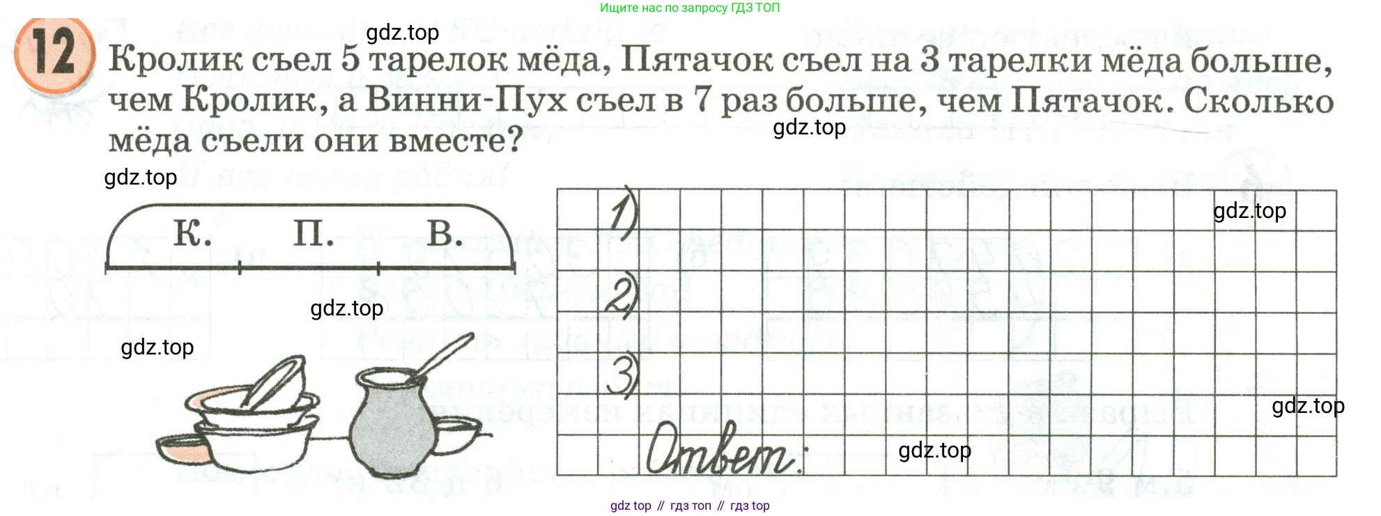Математика, 3 класс учебное пособие - тетрадь, автор: Петерсон Людмила Георгиевна, издательство Просвещение, Москва, 2024, зелёного цвета, Часть 1, страница 112, номер 12, Условие 2020-2022
