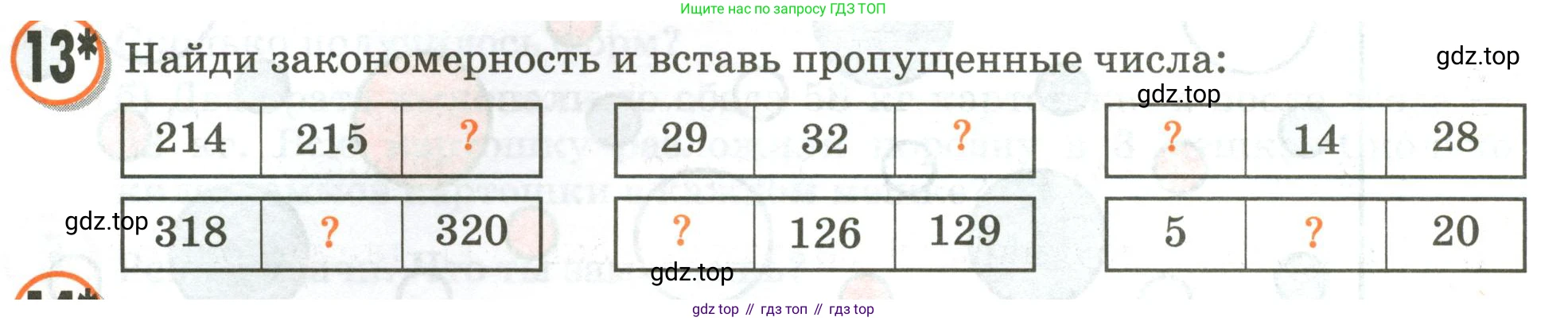 Математика, 3 класс учебное пособие - тетрадь, автор: Петерсон Людмила Георгиевна, издательство Просвещение, Москва, 2024, зелёного цвета, Часть 2, страница 30, номер 13, Условие 2020-2022