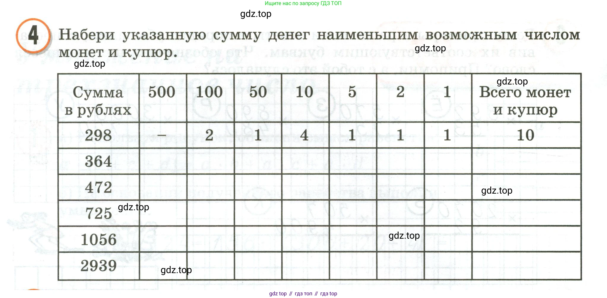 Математика, 3 класс учебное пособие - тетрадь, автор: Петерсон Людмила Георгиевна, издательство Просвещение, Москва, 2024, зелёного цвета, Часть 3, страница 35, номер 4, Условие 2020-2022