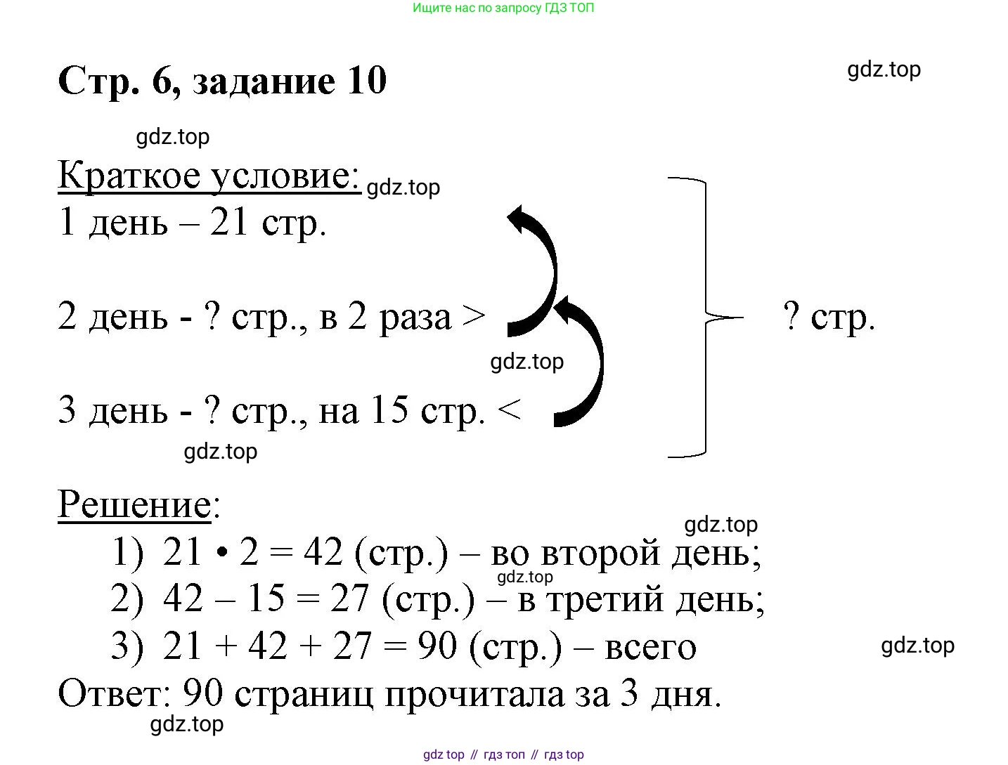 Математика, 3 класс учебное пособие - тетрадь, автор: Петерсон Людмила Георгиевна, издательство Просвещение, Москва, 2024, зелёного цвета, Часть 1, страница 6, номер 10, Решение 2020-2022