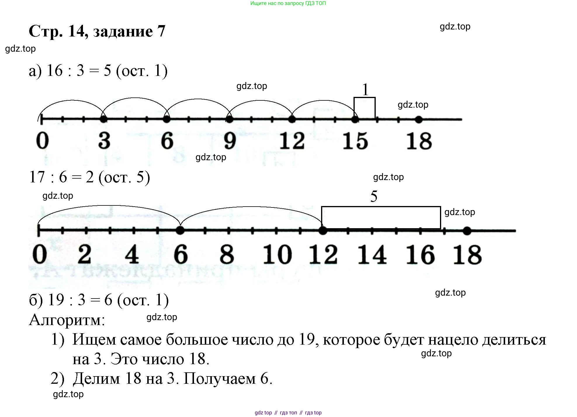 Математика, 3 класс учебное пособие - тетрадь, автор: Петерсон Людмила Георгиевна, издательство Просвещение, Москва, 2024, зелёного цвета, Часть 1, страница 14, номер 7, Решение 2020-2022