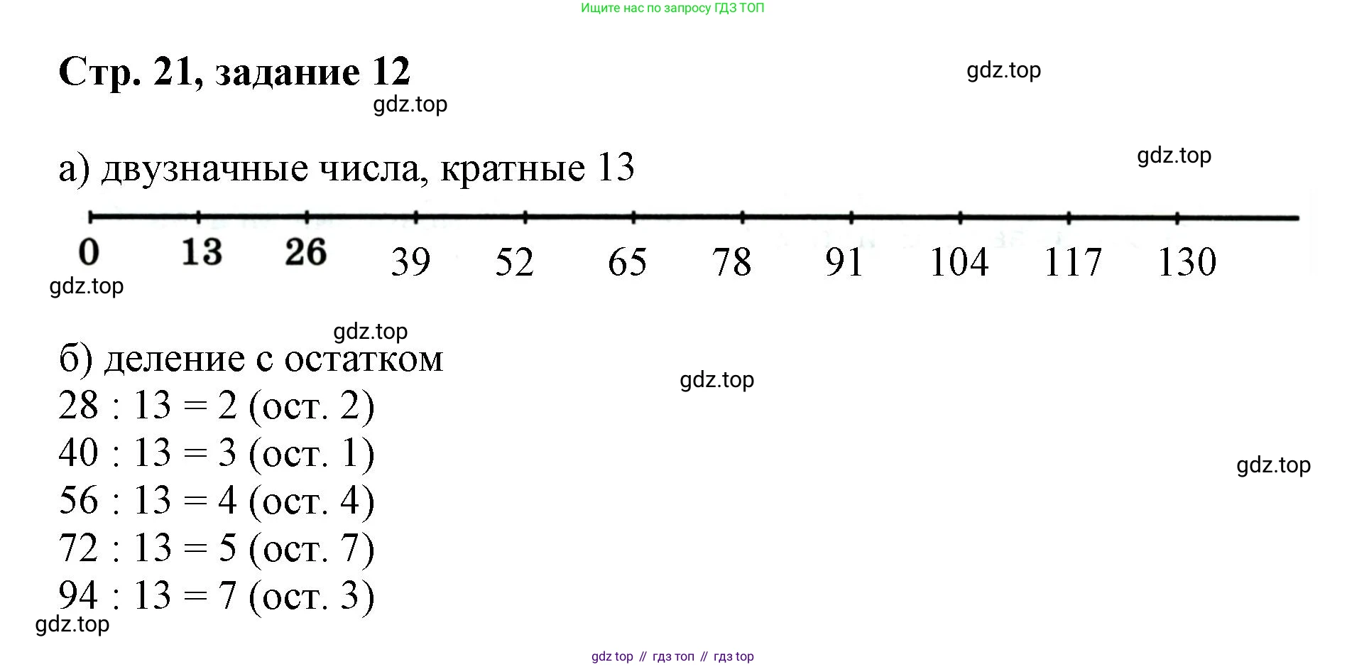 Математика, 3 класс учебное пособие - тетрадь, автор: Петерсон Людмила Георгиевна, издательство Просвещение, Москва, 2024, зелёного цвета, Часть 1, страница 21, номер 12, Решение 2020-2022
