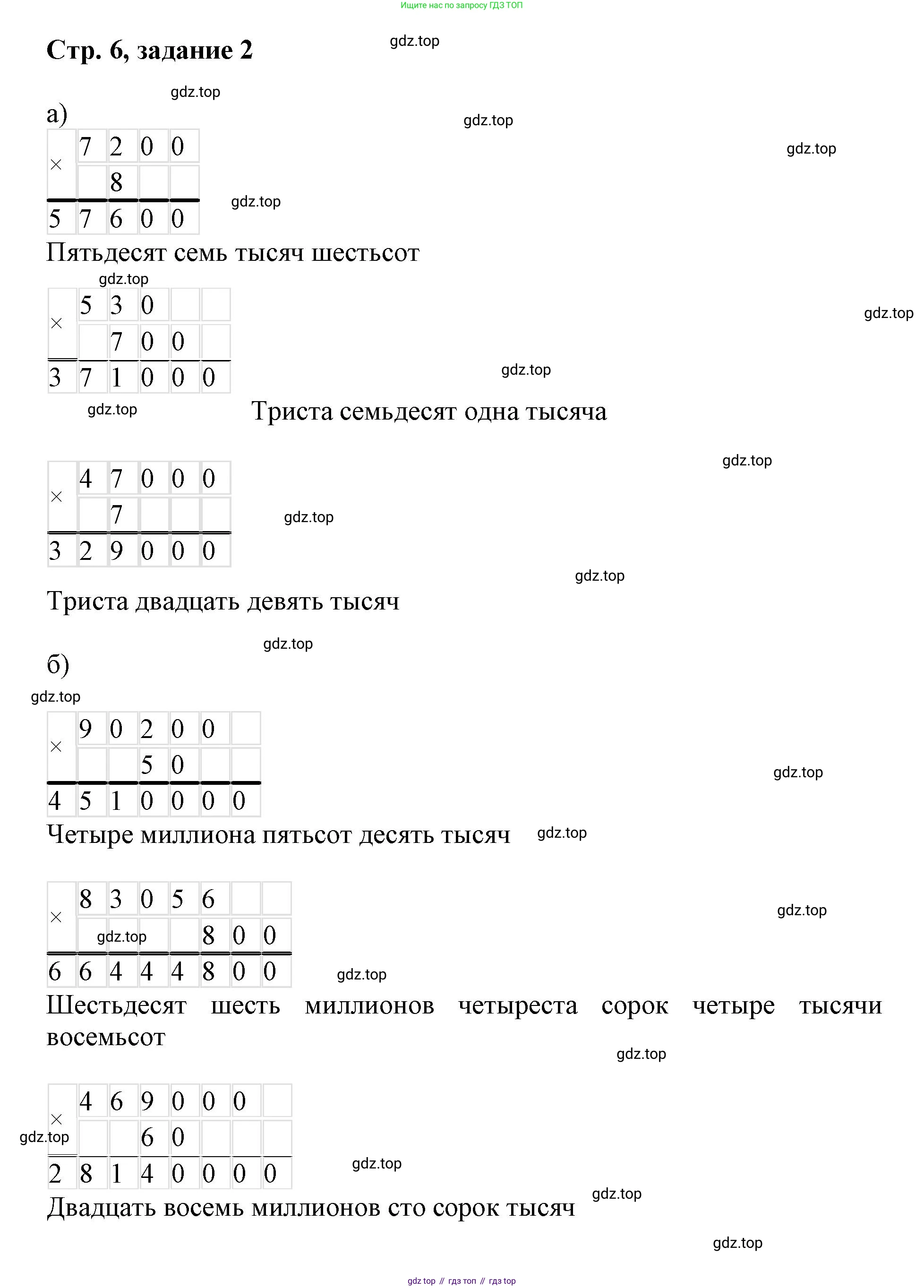 Математика, 3 класс учебное пособие - тетрадь, автор: Петерсон Людмила Георгиевна, издательство Просвещение, Москва, 2024, зелёного цвета, Часть 2, страница 6, номер 2, Решение 2020-2022