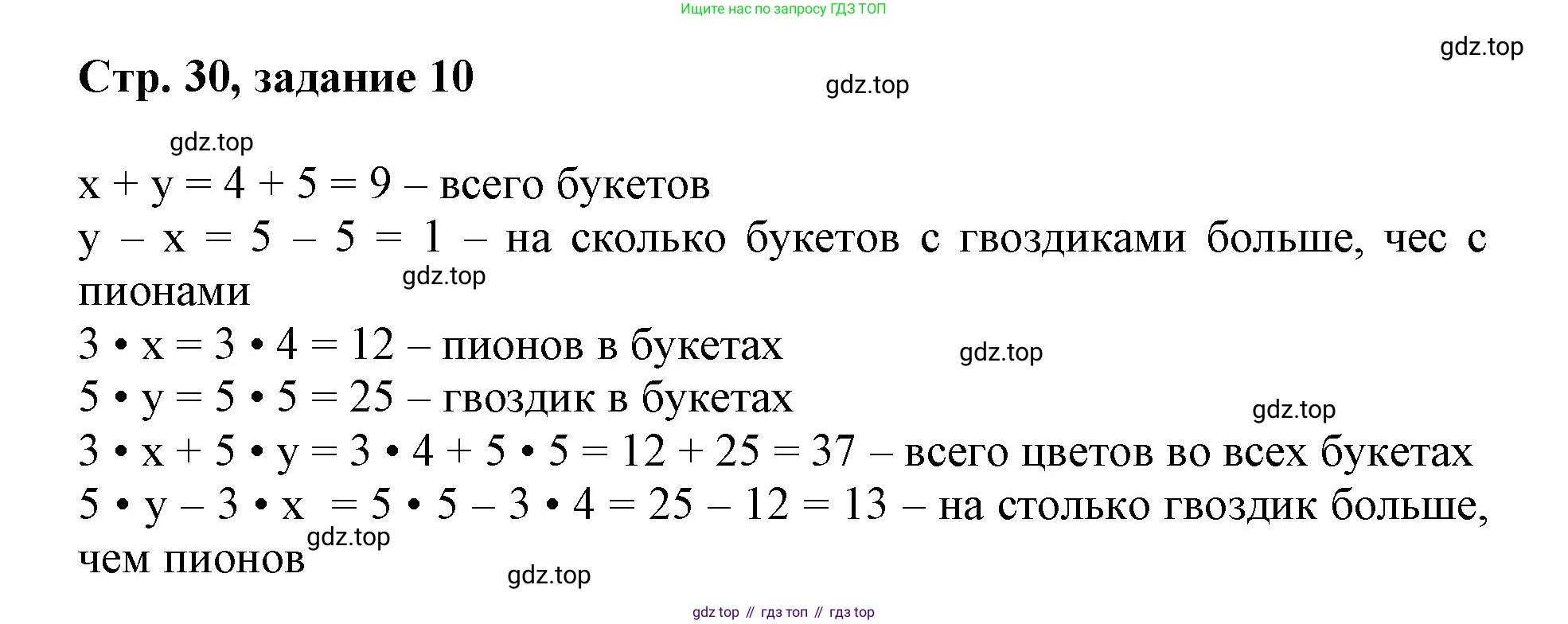 Математика, 3 класс учебное пособие - тетрадь, автор: Петерсон Людмила Георгиевна, издательство Просвещение, Москва, 2024, зелёного цвета, Часть 2, страница 30, номер 10, Решение 2020-2022