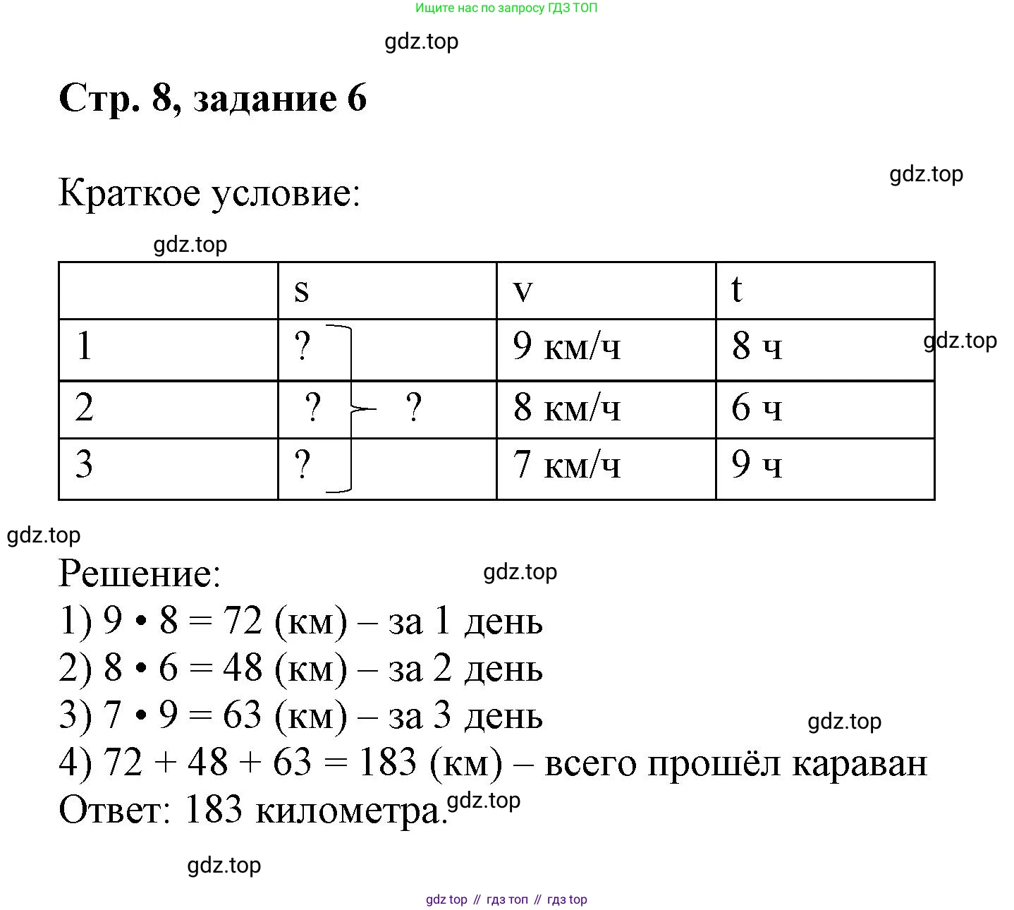Математика, 3 класс учебное пособие - тетрадь, автор: Петерсон Людмила Георгиевна, издательство Просвещение, Москва, 2024, зелёного цвета, Часть 3, страница 8, номер 6, Решение 2020-2022
