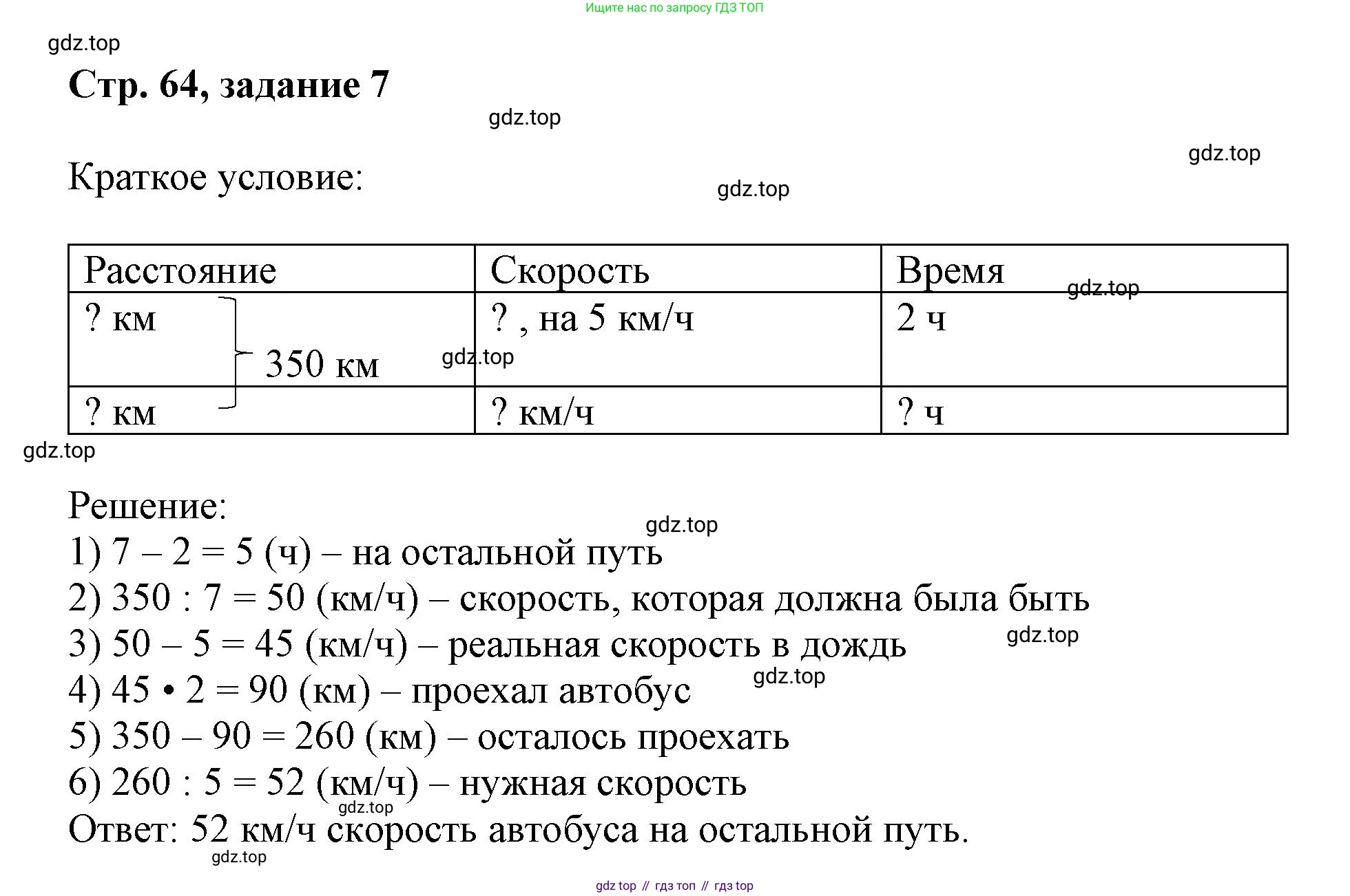 Математика, 3 класс учебное пособие - тетрадь, автор: Петерсон Людмила Георгиевна, издательство Просвещение, Москва, 2024, зелёного цвета, Часть 3, страница 65, номер 7, Решение 2020-2022