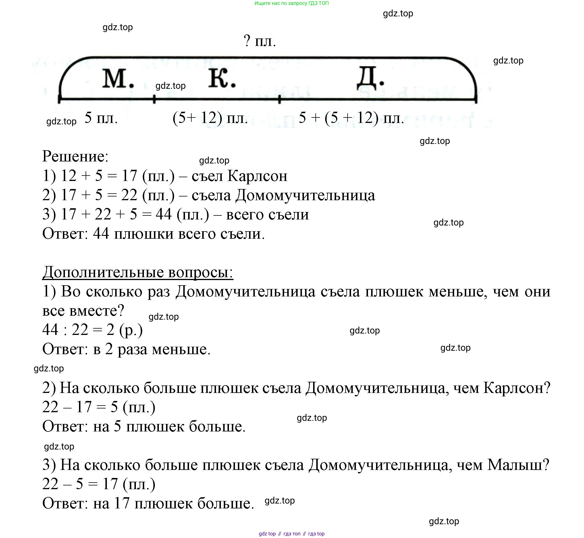 Математика, 3 класс учебное пособие - тетрадь, автор: Петерсон Людмила Георгиевна, издательство Просвещение, Москва, 2024, зелёного цвета, Часть 3, страница 69, номер 24, Решение 2020-2022 (продолжение 2)