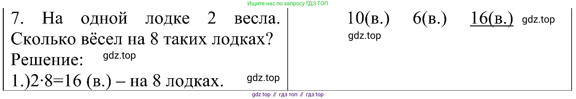 ГДЗ Математика, 3 класс Проверочные работы, автор: Волкова Светлана Ивановна, издательство Просвещение, Москва, 2023, белого цвета, страница 12, номер 7, Решение