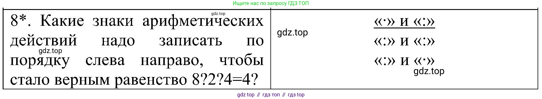 ГДЗ Математика, 3 класс Проверочные работы, автор: Волкова Светлана Ивановна, издательство Просвещение, Москва, 2023, белого цвета, страница 21, номер 8, Решение