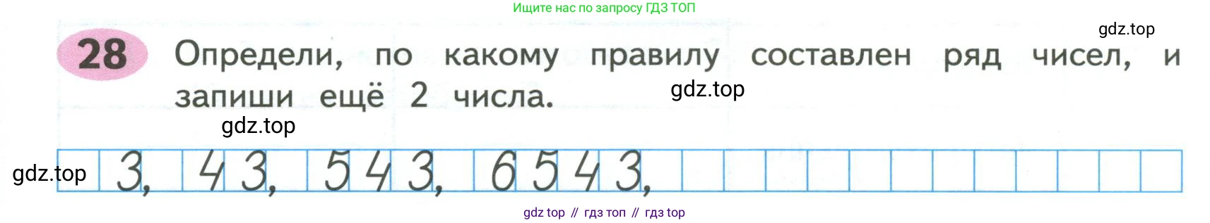 ГДЗ Математика, 4 класс рабочая тетрадь, автор: Волкова Светлана Ивановна, издательство Просвещение, Москва, 2023, белого цвета, Часть 1, страница 23, номер 28, Условие