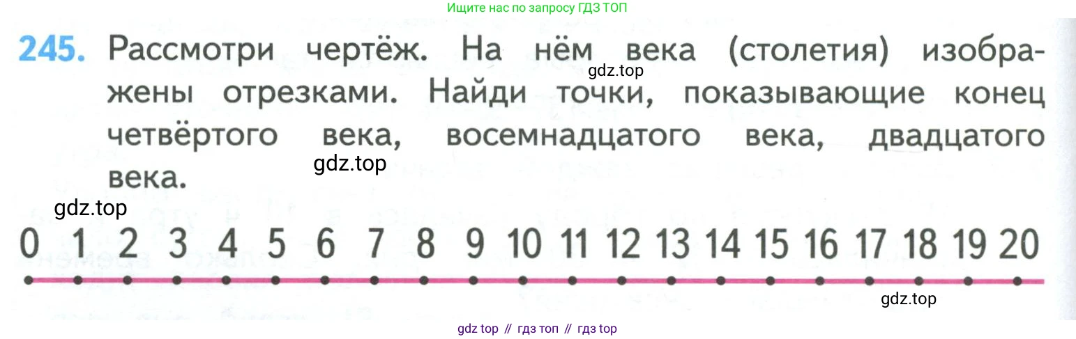 ГДЗ Математика, 4 класс Учебник, авторы: Моро Мария Игнатьевна, Бантова Мария Александровна, Бельтюкова Галина Васильевна, Волкова Светлана Ивановна, Степанова Светлана Вячеславовна, издательство Просвещение, Москва, 2023, белого цвета, Часть 1, страница 50, номер 245, Условие