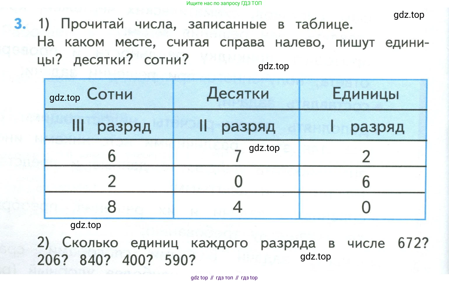 ГДЗ Математика, 4 класс Учебник, авторы: Моро Мария Игнатьевна, Бантова Мария Александровна, Бельтюкова Галина Васильевна, Волкова Светлана Ивановна, Степанова Светлана Вячеславовна, издательство Просвещение, Москва, 2023, белого цвета, Часть 1, страница 4, номер 3, Условие