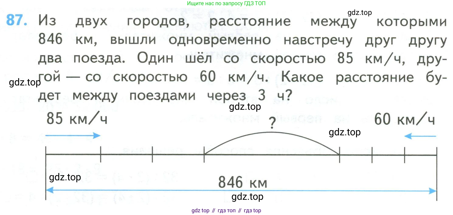 ГДЗ Математика, 4 класс Учебник, авторы: Моро Мария Игнатьевна, Бантова Мария Александровна, Бельтюкова Галина Васильевна, Волкова Светлана Ивановна, Степанова Светлана Вячеславовна, издательство Просвещение, Москва, 2023, белого цвета, Часть 2, страница 28, номер 87, Условие