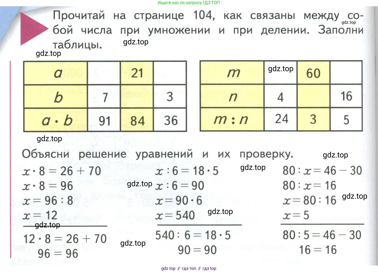 ГДЗ Математика, 4 класс Учебник, авторы: Моро Мария Игнатьевна, Бантова Мария Александровна, Бельтюкова Галина Васильевна, Волкова Светлана Ивановна, Степанова Светлана Вячеславовна, издательство Просвещение, Москва, 2023, белого цвета, Часть 1, страница 80, Условие