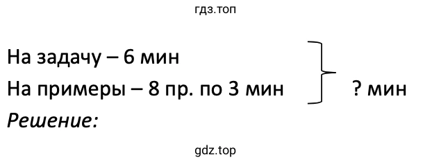 Схематический чертёж к задаче