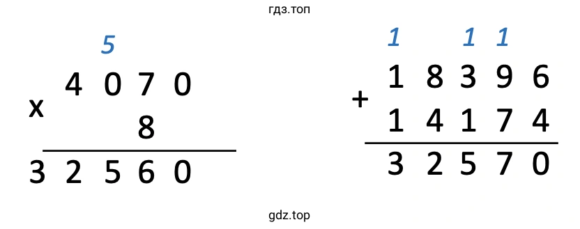4 070 ∙ 8 < 18 396 + 14 174 неравенство верно