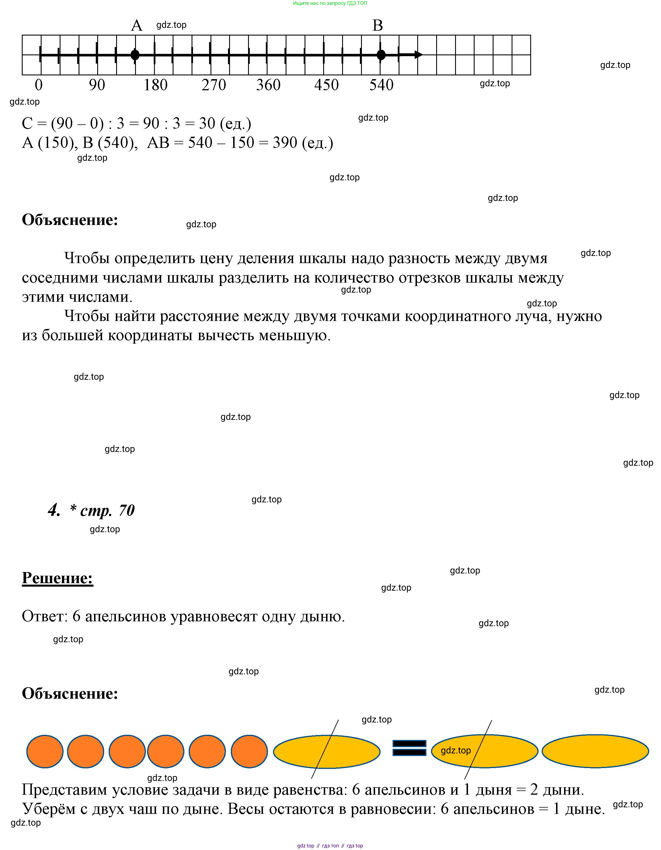 ГДЗ Математика, 4 класс рабочая тетрадь, автор: Петерсон Людмила Георгиевна, издательство Просвещение, Москва, 2020, розового цвета, Часть 2, страница 70, номер 1, Решение 2019-2023 (продолжение 4)