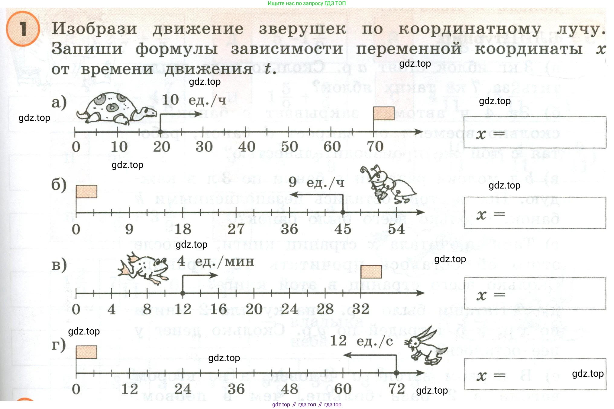 ГДЗ Математика, 4 класс Учебник, автор: Петерсон Людмила Георгиевна, издательство Просвещение, Москва, 2021, красного цвета, Часть 2, страница 73, номер 1, Условие