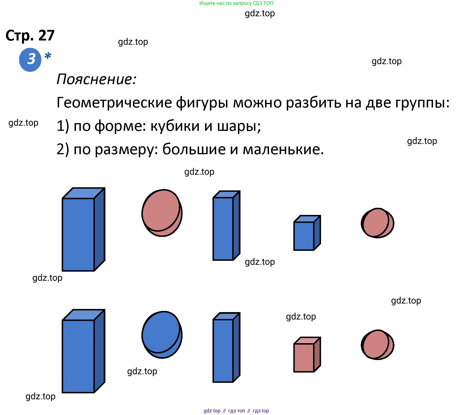 ГДЗ Математика, 4 класс Проверочные работы, автор: Волкова Светлана Ивановна, издательство Просвещение, Москва, 2023, белого цвета, страница 27, номер 3, Решение