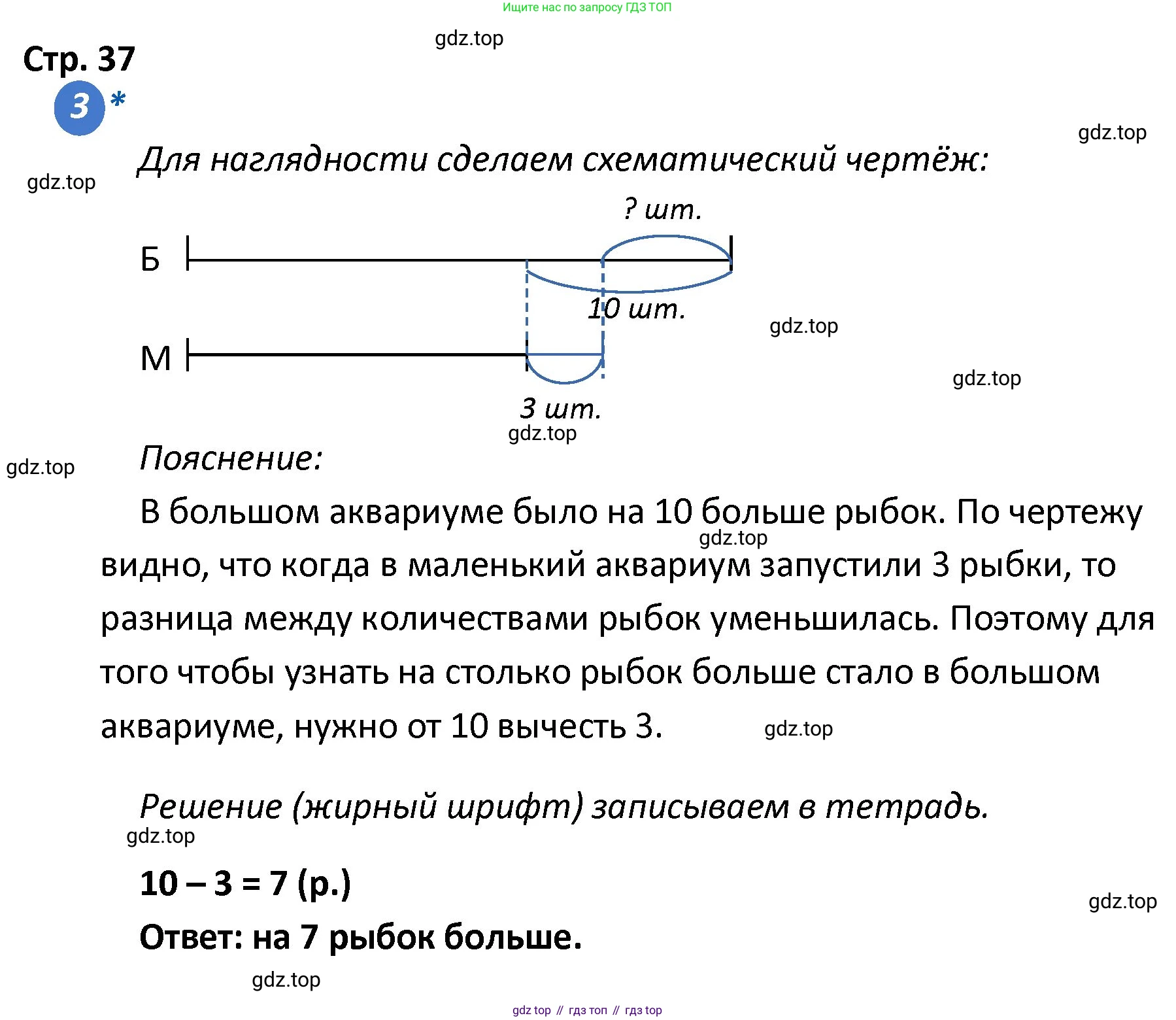 ГДЗ Математика, 4 класс Проверочные работы, автор: Волкова Светлана Ивановна, издательство Просвещение, Москва, 2023, белого цвета, страница 37, номер 3, Решение