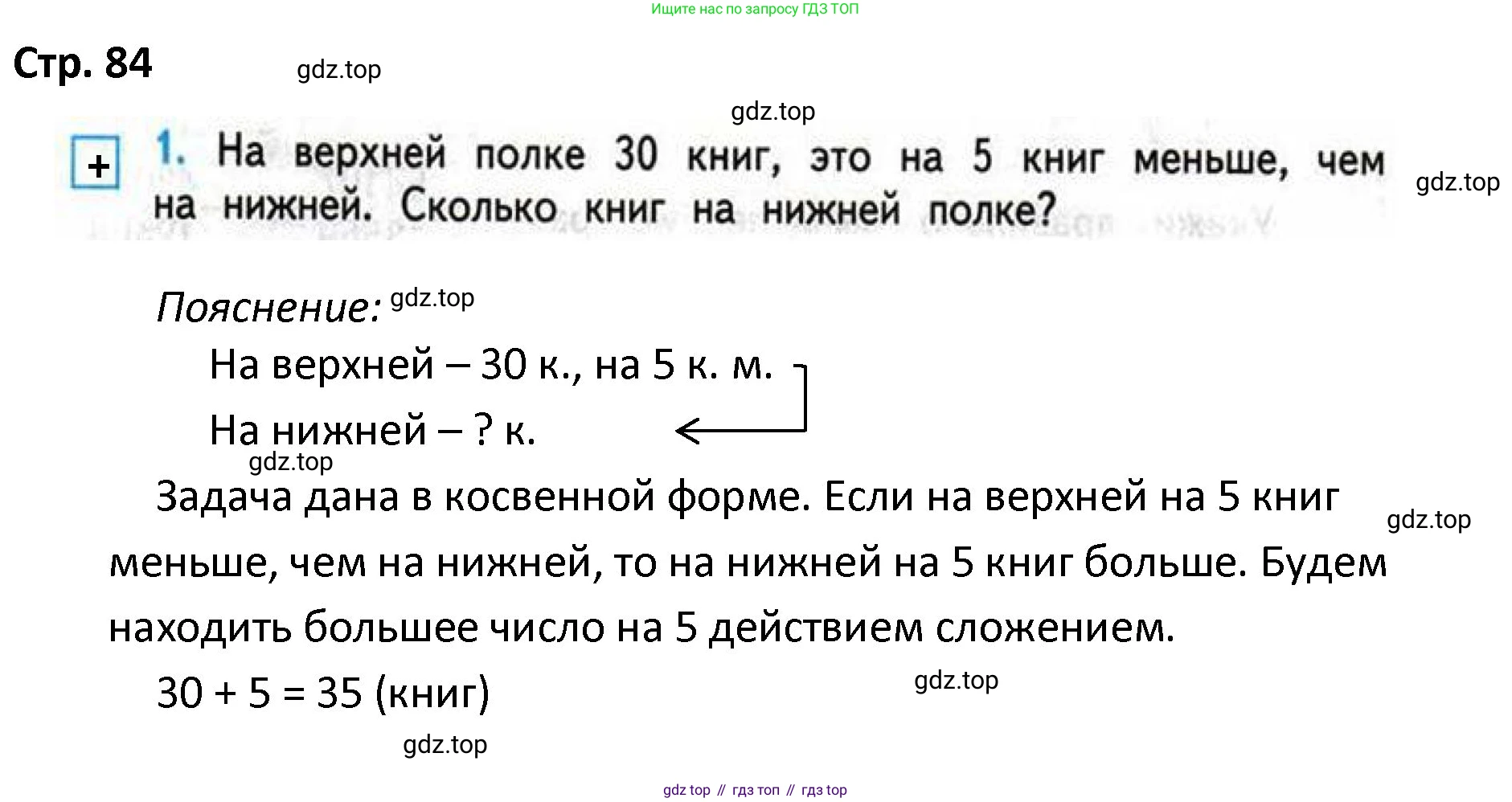 ГДЗ Математика, 4 класс Проверочные работы, автор: Волкова Светлана Ивановна, издательство Просвещение, Москва, 2023, белого цвета, страница 84, номер 1, Решение