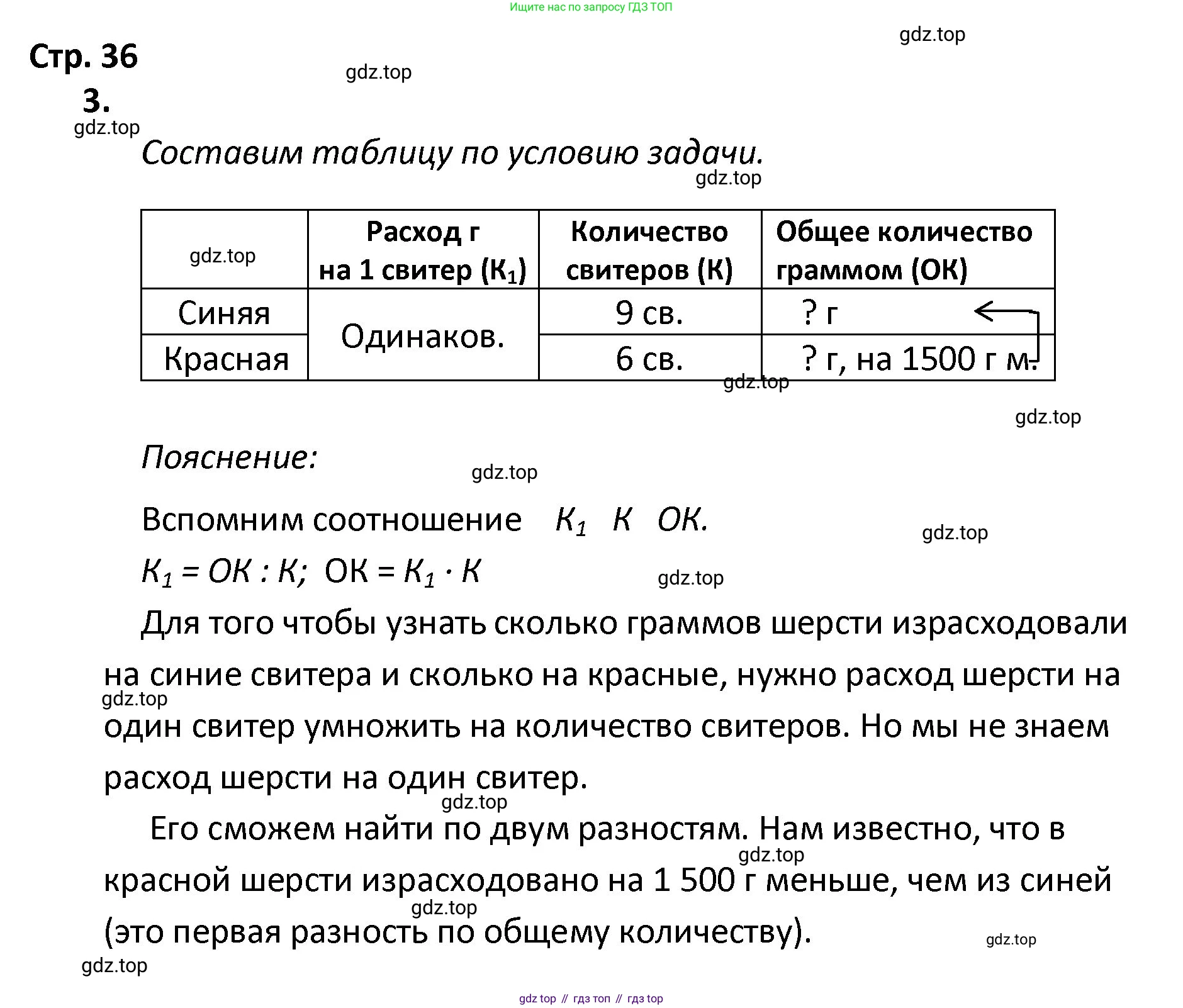 ГДЗ Математика, 4 класс Тетрадь учебных достижений, автор: Волкова Светлана Ивановна, издательство Просвещение, Москва, 2023, белого цвета, страница 36, номер 3, Решение
