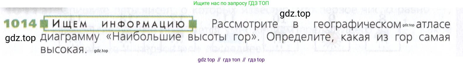 Математика, 5 класс Учебник, авторы: Дорофеев Георгий Владимирович, Шарыгин Игорь Фёдорович, Суворова Светлана Борисовна, Бунимович Евгений Абрамович, Кузнецова Людмила Викторовна, Минаева Светлана Станиславовна, Рослова Лариса Олеговна, издательство Просвещение, Москва, 2019 - 2022, белого цвета, страница 266, номер 1014, Условие