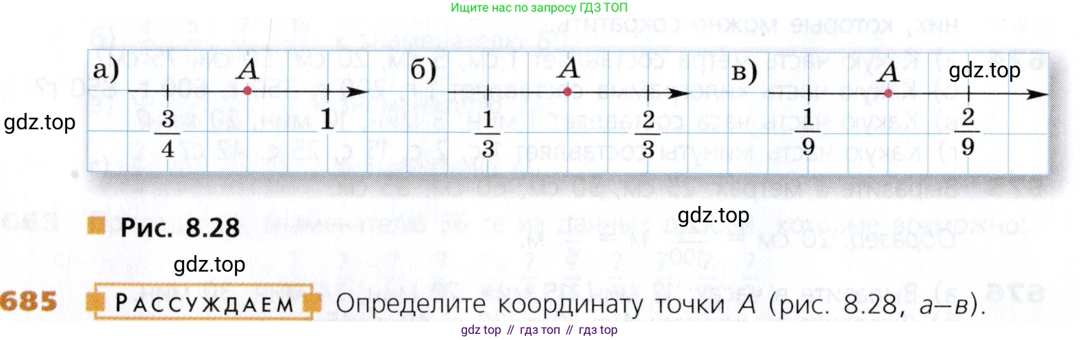 Математика, 5 класс Учебник, авторы: Дорофеев Георгий Владимирович, Шарыгин Игорь Фёдорович, Суворова Светлана Борисовна, Бунимович Евгений Абрамович, Кузнецова Людмила Викторовна, Минаева Светлана Станиславовна, Рослова Лариса Олеговна, издательство Просвещение, Москва, 2019 - 2022, белого цвета, страница 176, номер 685, Условие