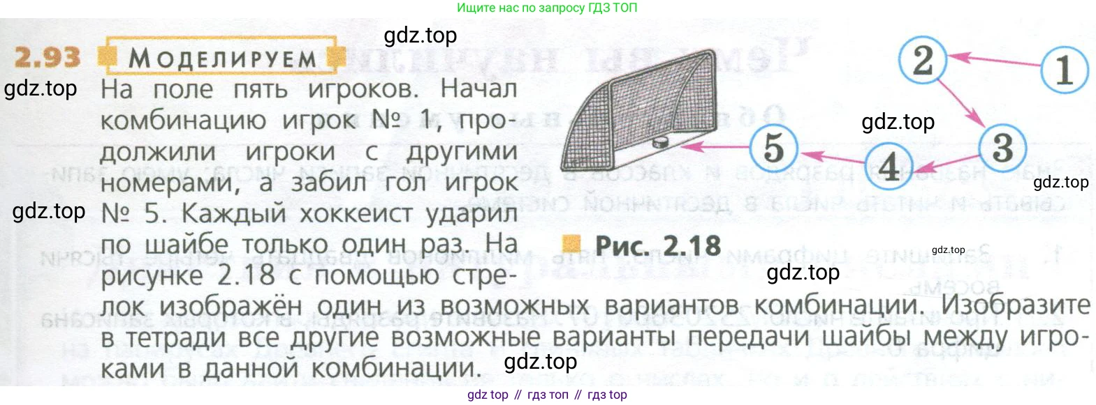 ГДЗ Математика, 5 класс Учебник, авторы: Дорофеев Георгий Владимирович, Шарыгин Игорь Фёдорович, Суворова Светлана Борисовна, Бунимович Евгений Абрамович, Кузнецова Людмила Викторовна, Минаева Светлана Станиславовна, Рослова Лариса Олеговна, издательство Просвещение, Москва, 2023, белого цвета, страница 47, номер 2.93, Условие