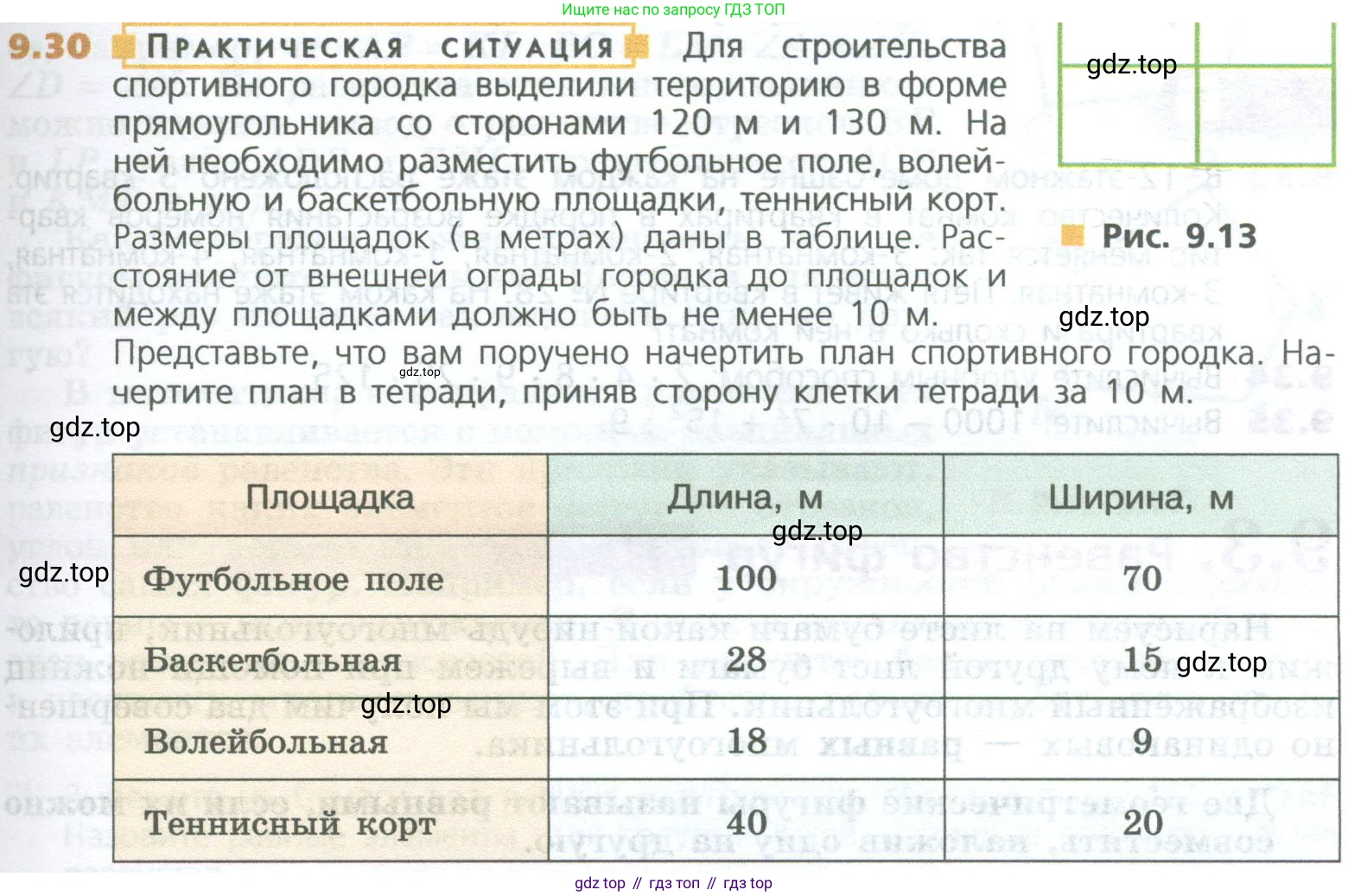 ГДЗ Математика, 5 класс Учебник, авторы: Дорофеев Георгий Владимирович, Шарыгин Игорь Фёдорович, Суворова Светлана Борисовна, Бунимович Евгений Абрамович, Кузнецова Людмила Викторовна, Минаева Светлана Станиславовна, Рослова Лариса Олеговна, издательство Просвещение, Москва, 2023, белого цвета, страница 203, номер 9.30, Условие