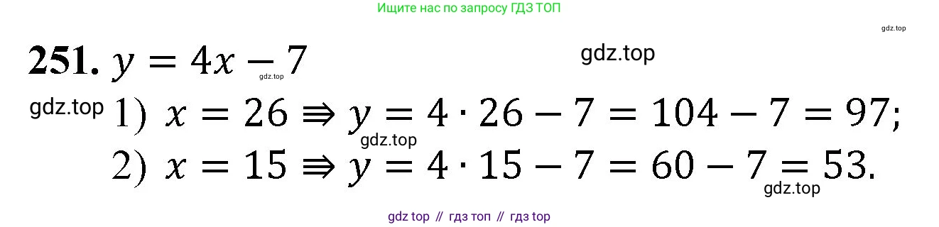 ГДЗ Математика, 5 класс Учебник, авторы: Мерзляк Аркадий Григорьевич, Полонский Виталий Борисович, Якир Михаил Семёнович, издательство Просвещение, Москва, 2019 - 2022, голубого цвета, страница 66, номер 251, Решение 1