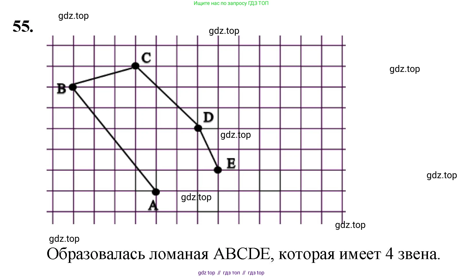ГДЗ Математика, 5 класс Учебник, авторы: Мерзляк Аркадий Григорьевич, Полонский Виталий Борисович, Якир Михаил Семёнович, издательство Просвещение, Москва, 2019 - 2022, голубого цвета, страница 21, номер 55, Решение 1