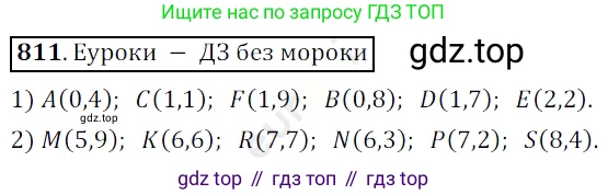 ГДЗ Математика, 5 класс Учебник, авторы: Мерзляк Аркадий Григорьевич, Полонский Виталий Борисович, Якир Михаил Семёнович, издательство Просвещение, Москва, 2019 - 2022, голубого цвета, страница 209, номер 811, Решение 3