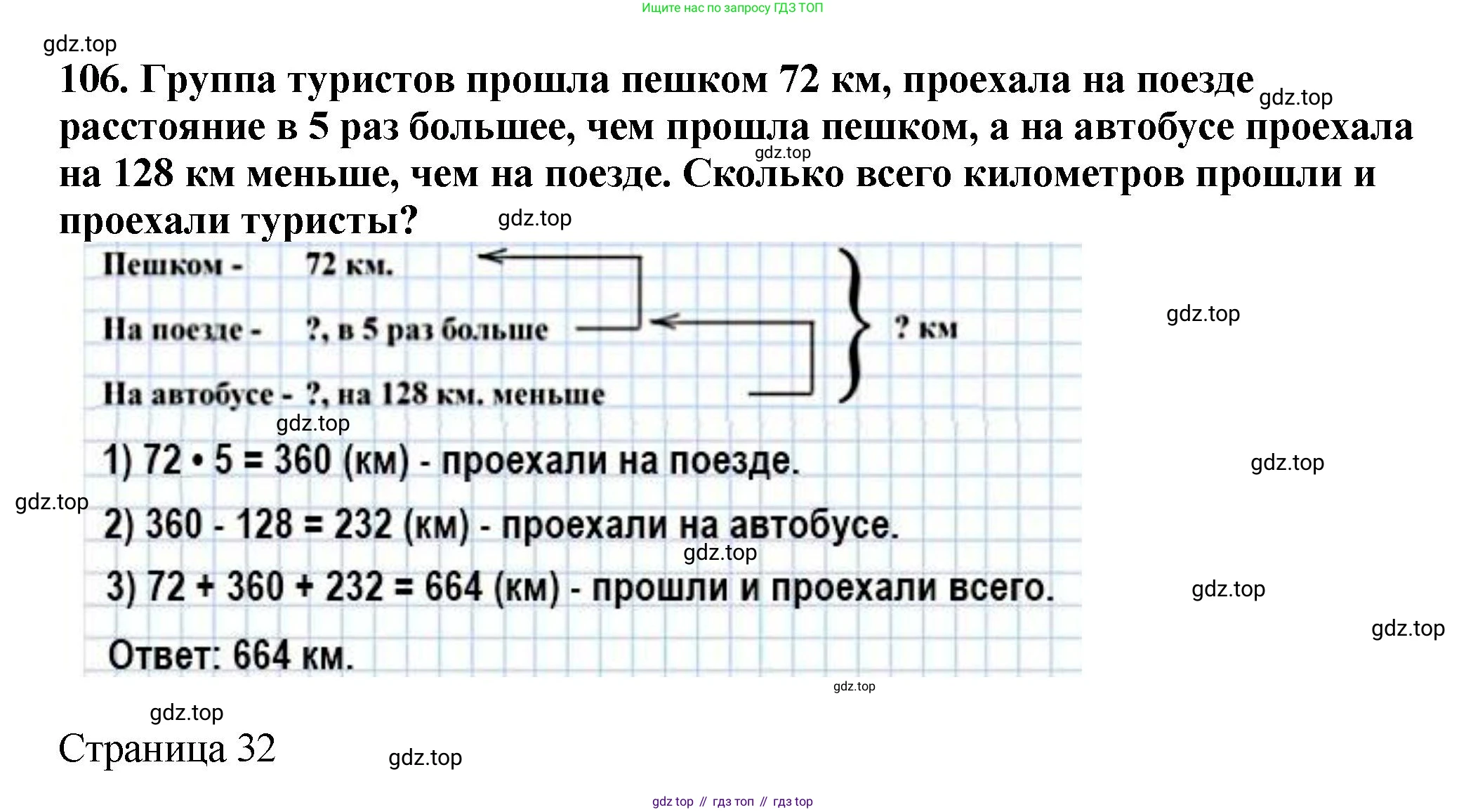 ГДЗ Математика, 5 класс Учебник, авторы: Мерзляк Аркадий Григорьевич, Полонский Виталий Борисович, Якир Михаил Семёнович, издательство Просвещение, Москва, 2019 - 2022, голубого цвета, страница 31, номер 106, Решение 4