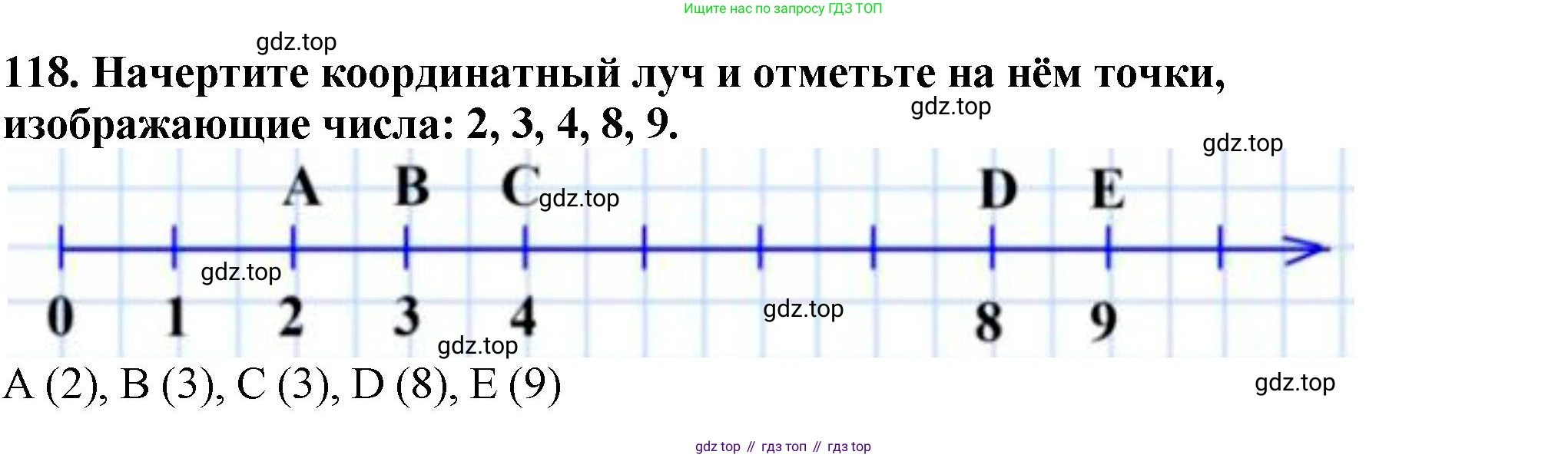ГДЗ Математика, 5 класс Учебник, авторы: Мерзляк Аркадий Григорьевич, Полонский Виталий Борисович, Якир Михаил Семёнович, издательство Просвещение, Москва, 2019 - 2022, голубого цвета, страница 37, номер 118, Решение 4